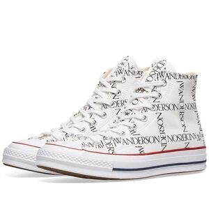 Converse Chuck 70 Hi Grid JW Anderson White Black Insign Mens 160808C 13 US 48